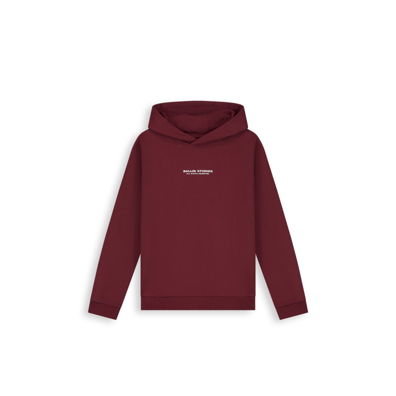 Ballin Junior B-ALL-IN Hoodie Bordeaux