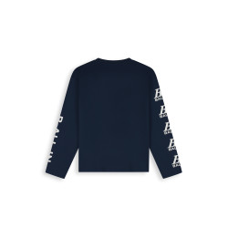 Ballin Junior Monogram Longsleeve Navy