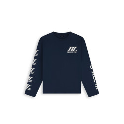 Ballin Junior Monogram Longsleeve Navy