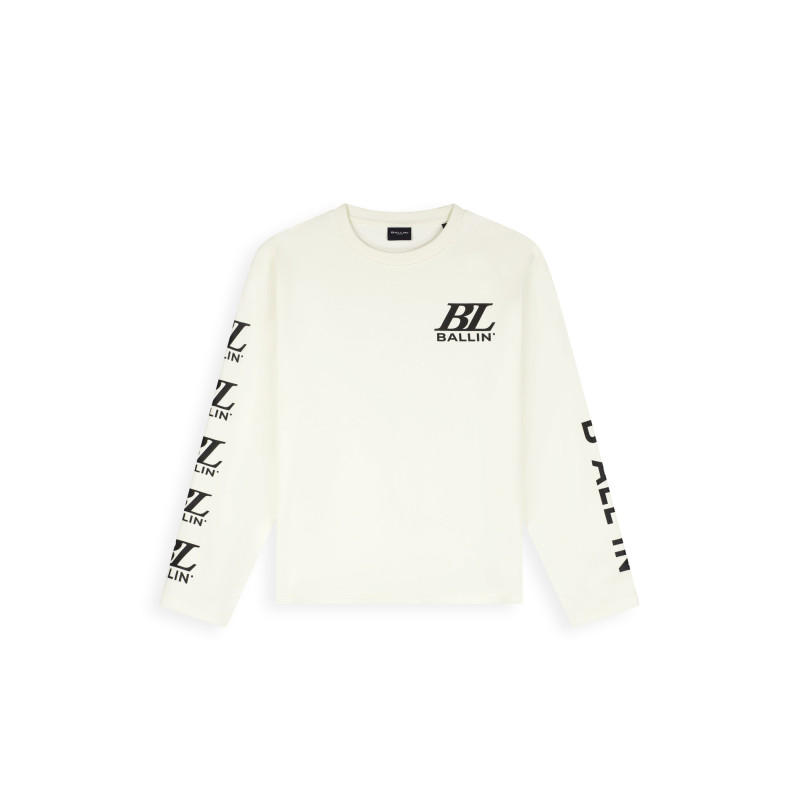 Ballin Junior Monogram Longsleeve Ecru