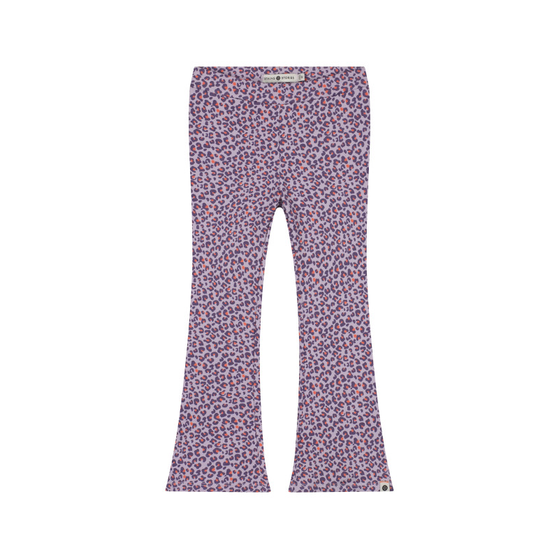 Stains and Stories girls flared pants Lilac