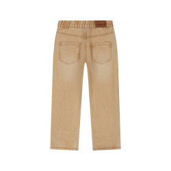 Stains and Stories boys pants wide fit full elastic Camel