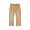 Stains and Stories boys pants wide fit full elastic Camel