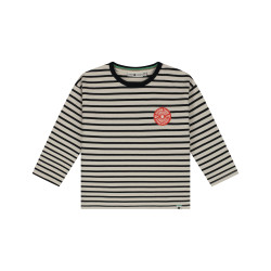 Stains and Stories boys t-shirt long sleeve Navy