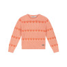 Stains and Stories girls pullover Salmon