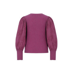 Like Flo Eloise Flo girls top Purple mauve