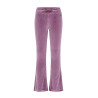 Like Flo Femke Flo girls velvet glitter flared pants Purple mauve
