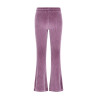 Like Flo Femke Flo girls velvet glitter flared pants Purple mauve