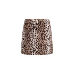 Like Flo Samm Flo girls faux fur skirt with elastic WB Animal