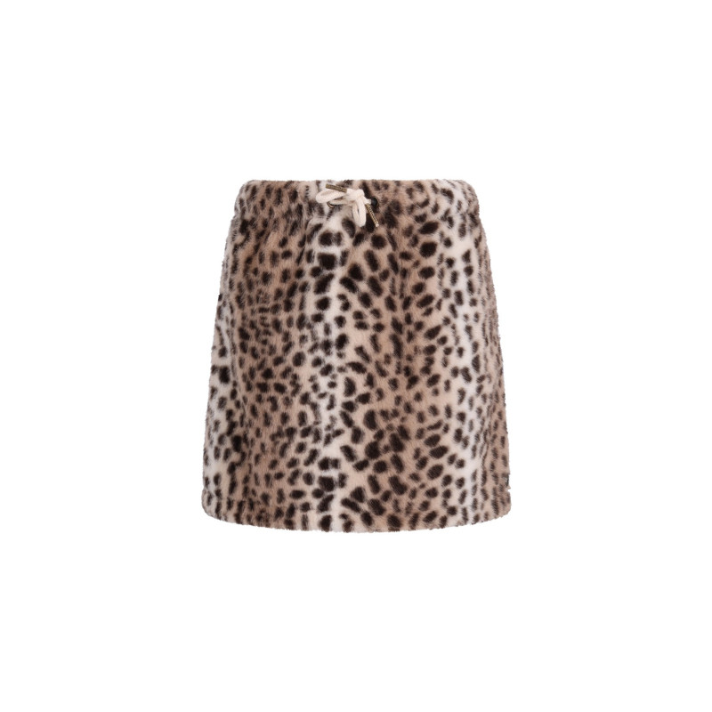 Like Flo Samm Flo girls faux fur skirt with elastic WB Animal