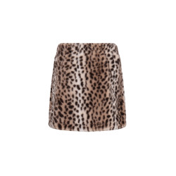 Like Flo Samm Flo girls faux fur skirt with elastic WB Animal