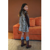 Like Flo Samm Flo girls faux fur skirt with elastic WB Animal