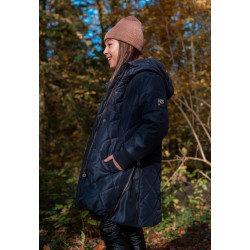 Like Flo Arinda Flo girls midi hooded Navy