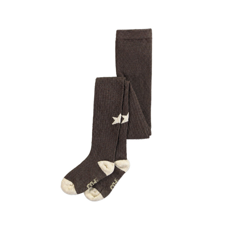 Like Flo Tess Flo girls tights Choco