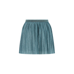 Like Flo Solly Flo girls plissé glitter skirt D. aqua