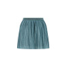 Like Flo Solly Flo girls plissé glitter skirt D. aqua