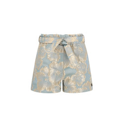 Like Flo Fendy Flo girls jacquard short Aqua