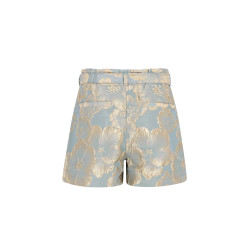 Like Flo Fendy Flo girls jacquard short Aqua