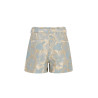 Like Flo Fendy Flo girls jacquard short Aqua