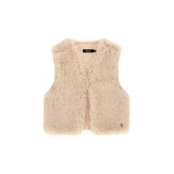 Like Flo Diam Flo girls faux fur hairy gilet Kit