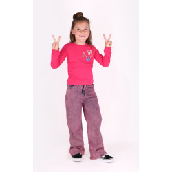 B.Nosy Tonia Long Sleeve Bright Rose