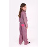 B.Nosy Peggy Trousers Letter AO grape