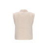 Georgie B.Nosy girls teddy gilet Ecru