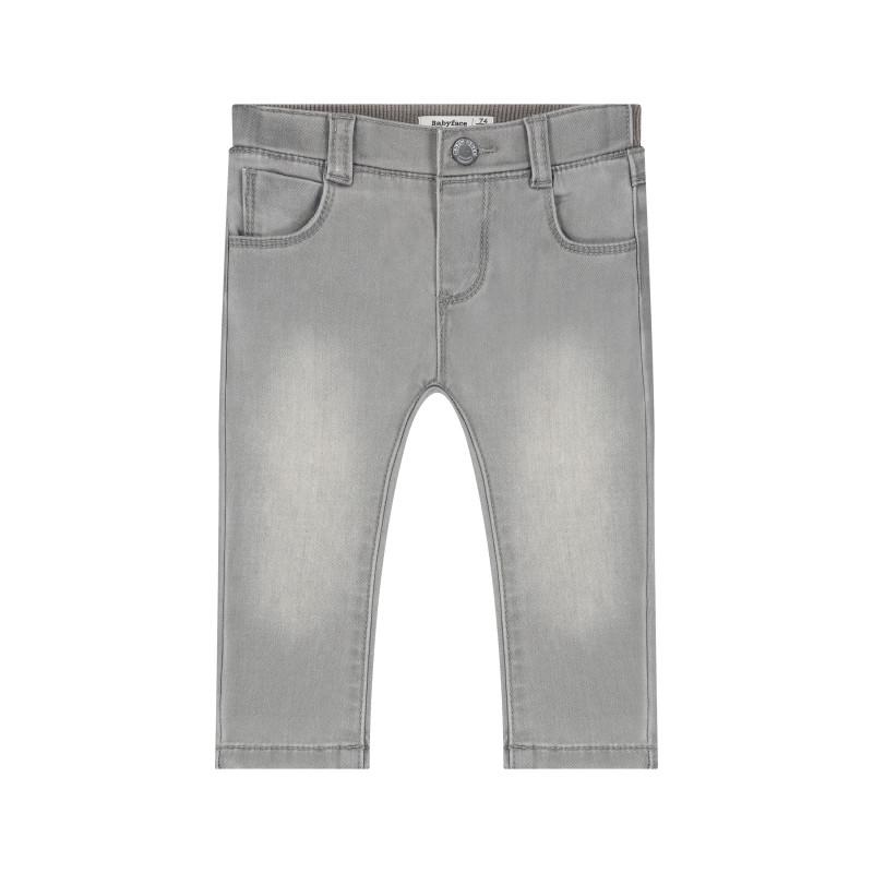 Babyface baby boys pants light grey denim