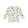 Babyface baby boys t-shirt long sleeve Bone