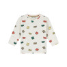 Babyface baby boys t-shirt long sleeve Bone