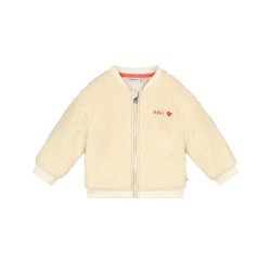 Babyface baby girls cardigans teddy Cream