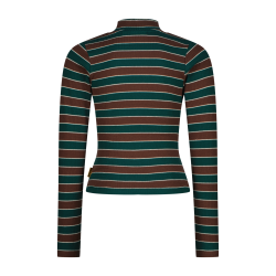 Vingino Icon stripe top col Potting soil