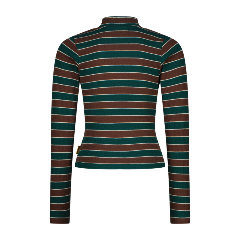 Vingino Icon stripe top col Potting soil