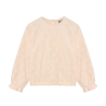 Daily Seven T-shirt Longsleeve Lace Mother of Pearl