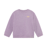 Daily Seven Oversized Sweater Backprint Purple Melange