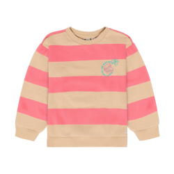 Daily Seven Sweater Big Stripe Ginger Root