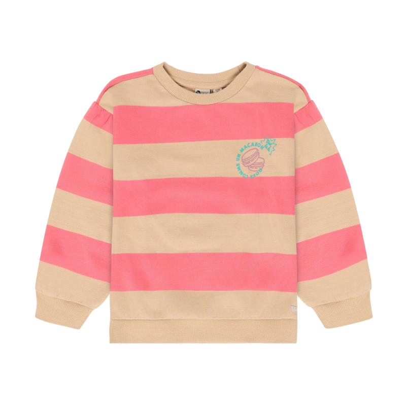 Daily Seven Sweater Big Stripe Ginger Root