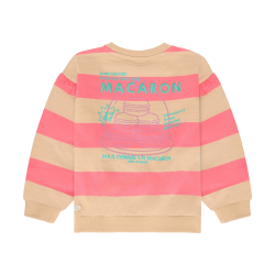 Daily Seven Sweater Big Stripe Ginger Root