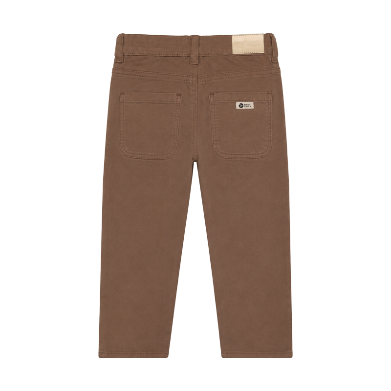 Daily Seven Straight Fit Washed Almond Brown
