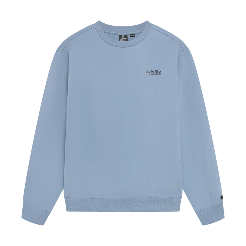 Indian Blue Jeans Loose Fit Sweat Basic Mid Blue Ash