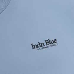 Indian Blue Jeans Loose Fit Sweat Basic Mid Blue Ash