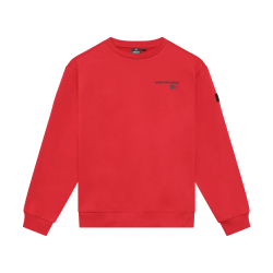 Indian Blue Jeans Loose Fit Sweat Indian Brushed Bright Red