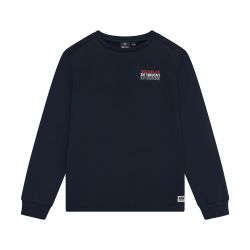 Indian Blue Jeans T-Shirt LS Backprint Indian Deep Navy