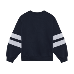 Indian Blue Jeans Loose Fit Sweat College Brush Deep Navy