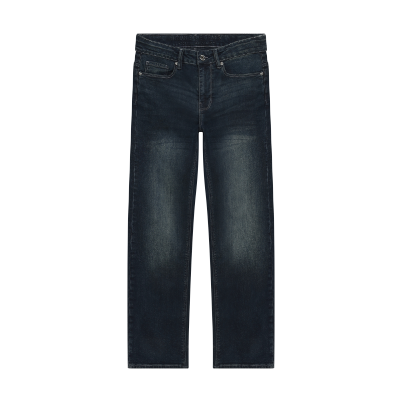 Indian Blue Jeans Wide Straight Fit Blue jeans Dark Denim