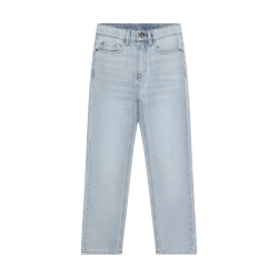 Indian Blue Jeans Baggy Straight Fit Blue Jeans Light Denim Blue