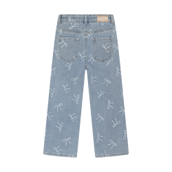 Daily Seven Denim Wide Fit Bow Denim