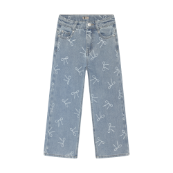Daily Seven Denim Wide Fit Bow Denim