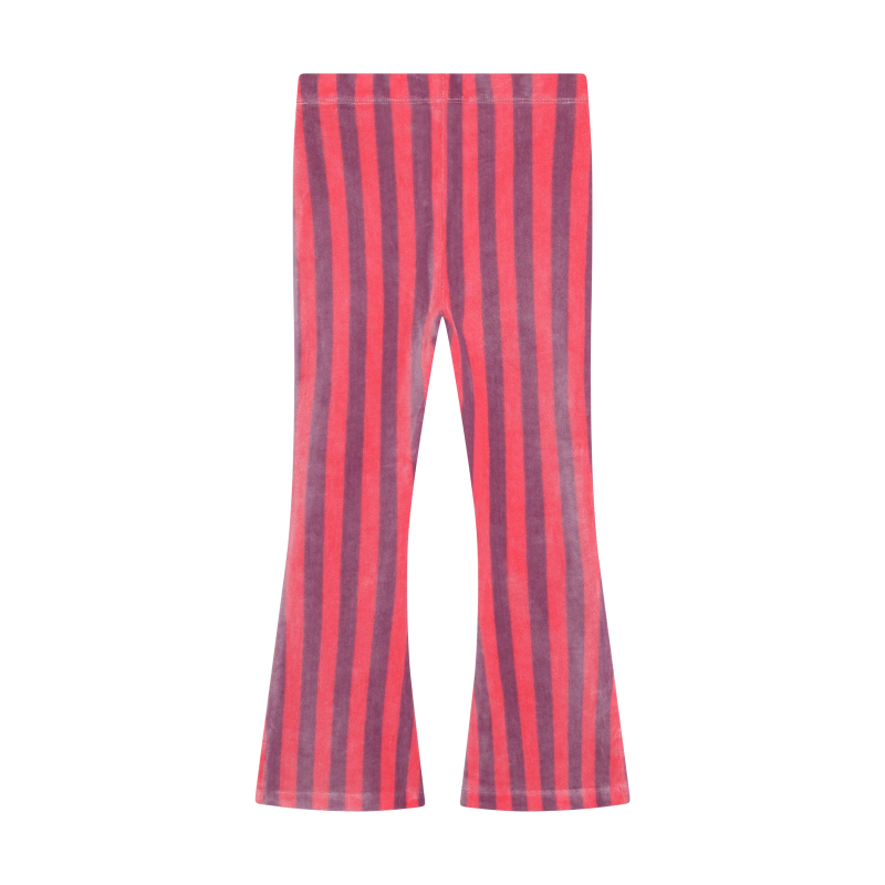 Daily Seven Flared Legging Small Stripe Desert Rose