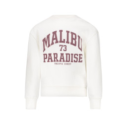 Geisha Sweat Malibu off-white/burgundy/pink